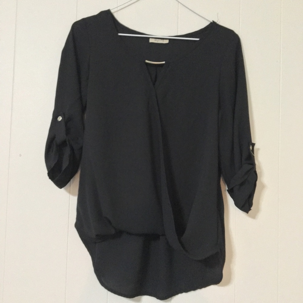 Black High-Low Top